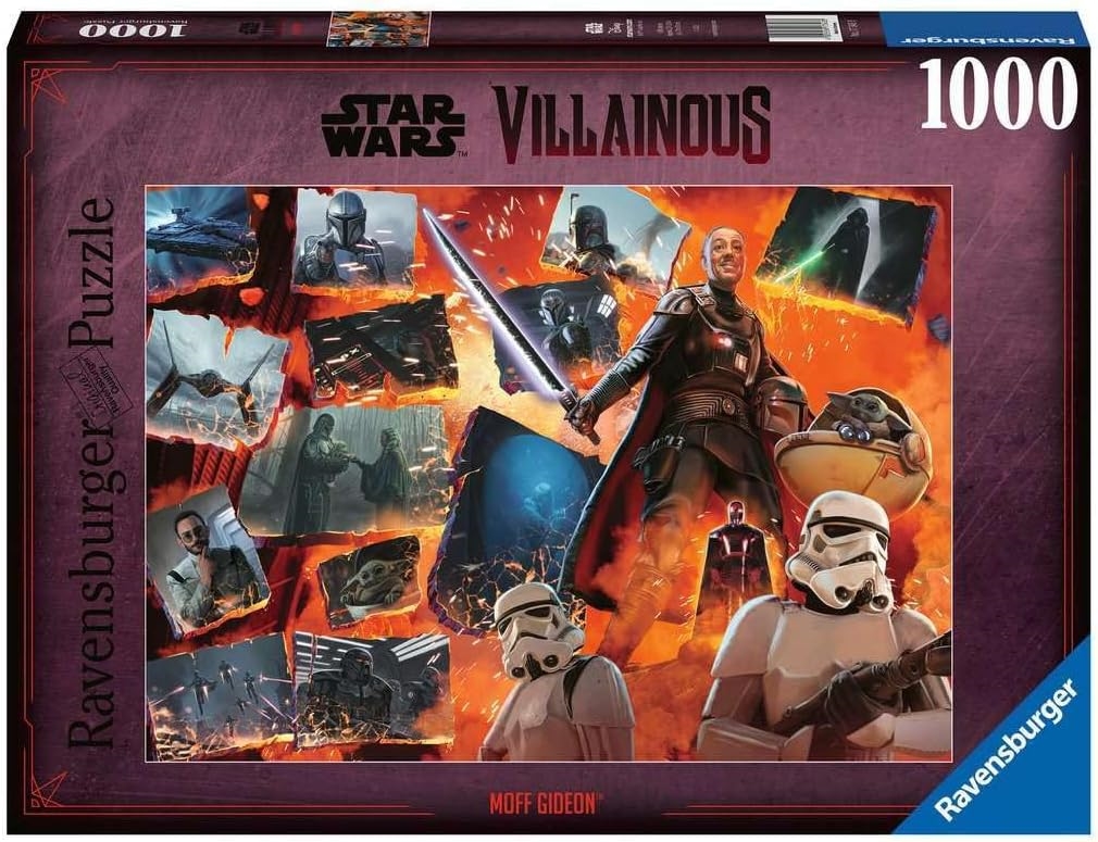 Ravensburger Star Wars Villianous Moff Gideon 1000 piece Puzzle